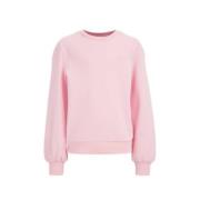 WE Fashion sweater lichtroze Effen - 134/140 | Sweater van WE Fashion