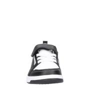 Puma Rebound v6 Low sneakers wit/zwart Jongens/Meisjes Imitatieleer Me...