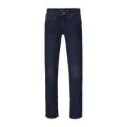 Garcia skinny jeans dark used Blauw Jongens Stretchdenim Effen - 152