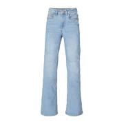 Garcia high waist flared jeans medium used Blauw Meisjes Stretchdenim ...