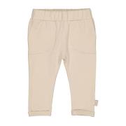 LEVV baby broek LNATHANNOS zand Beige Jongens Stretchkatoen Effen - 56