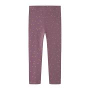 NAME IT MINI legging met all over print oudroze/goud Meisjes Stretchka...