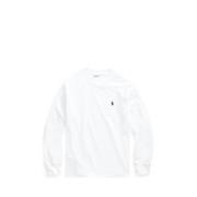 POLO Ralph Lauren longsleeve Wit Jongens Katoen Ronde hals Effen - 128