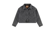 Levi's Kids quilted spijkerjas QUILTED TRUCKER far far away Grijs Meis...