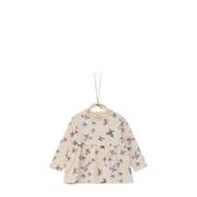 s.Oliver baby longsleeve met all over print ecru Meisjes Stretchkatoen...