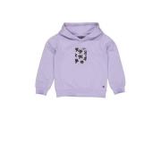 Quapi sweater DIONNE lila Paars Meisjes Katoen Capuchon Effen - 110/11...