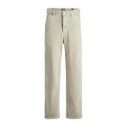 JACK & JONES JUNIOR loose fit jeans JJIALEX JJCARPENTER beige Jongens ...