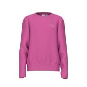 NAME IT KIDS sweater roze Trui Effen - 146/152 | Trui van NAME IT