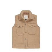 Tumble 'n Dry gilet Val Thorens zand Beige Meisjes Polyester Klassieke...