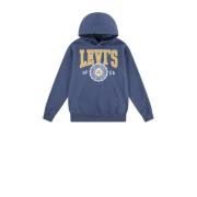 Levi's Kids hoodie SPORTY met logo middenblauw Sweater Logo - 140