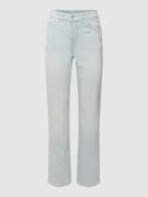 Jeans met labelpatch, model 'LUISA'