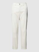 Stoffen broek met verkorte pasvorm, model 'Louisa'