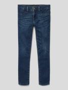 Jeans met achterzakken, model 'AUBRIE'