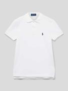 Poloshirt met logostitching