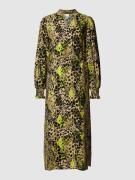 Midi-jurk met all-over dierenprint, model 'Multana'