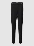 Super slim fit stoffen broek met ritszakken, model 'LILLYT'