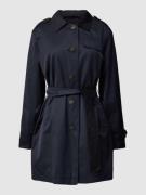 Trenchcoat met strikceintuur