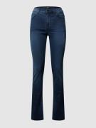Bootcut jeans met contrastnaden, model 'CICI'