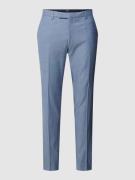 Extra slim fit pantalon met structuurmotief, model 'Gun'