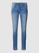 Slim fit jeans met verkort model, model 'MANIE'