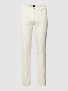 Slim fit jeans in effen design, model 'Delaware'