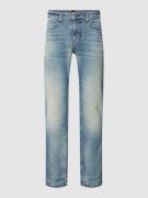 Slim fit jeans in destroyed-look, model 'Delaware'