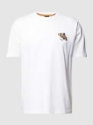 T-shirt met motiefprint, model 'Butterfly'