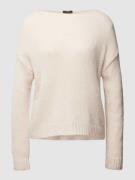 Gebreide pullover met ronde hals