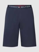 Sweatshorts met elastische band met logo, model 'JERSEY SHORT'