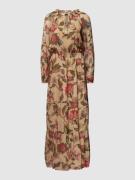 Maxi-jurk met all-over bloemenprint, model 'DEIRLEE'