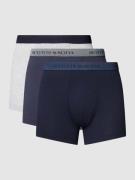 Boxershort met elastische band met logo in een set van 3 stuks