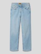 Regular fit jeans met labelpatch, model 'CLARK'