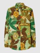 Blouse met bloemenmotief, model 'Mira'