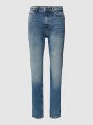 Straight leg jeans in 5-pocketmodel, model 'MONI'