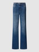 Jeans met uitlopende pijpen, model 'YOLANDA'