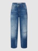 Jeans in used-look, model 'CRISSCROSS STAR'