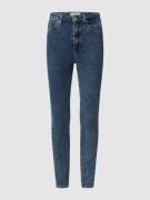 Skinny fit high waist jeans met 5-pocketmodel
