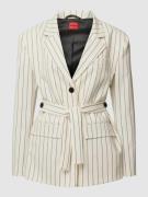 Blazer met streepmotief, model 'AEVA'