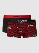 Boxershort met labeldetails, model 'BROTHER', in een set van 2 stuks