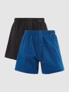 Boxershorts van jersey in een set van 2 stuks