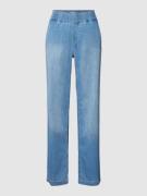 Wide leg jeans met elastische band, model 'STYLE.MAINE'