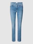 Slim fit jeans met siernaden, model 'PARLA SEAM'