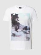 T-shirt met motiefprint, model 'Dario'