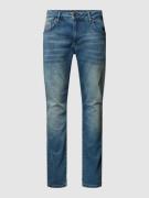 Slim fit jeans in used-look, model 'BATES'