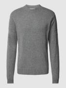 Gebreide pullover met ronde hals, model 'SKIPPER'