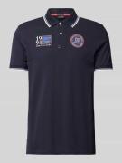 Regular fit poloshirt met labelbadges