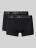Boxershort met elastische band met label in een set van 2 stuks