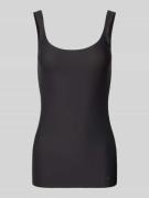 Tanktop met effen design