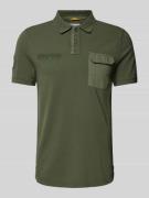 Poloshirt met labelstitching