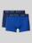Boxershort met elastische band met label in een set van 2 stuks